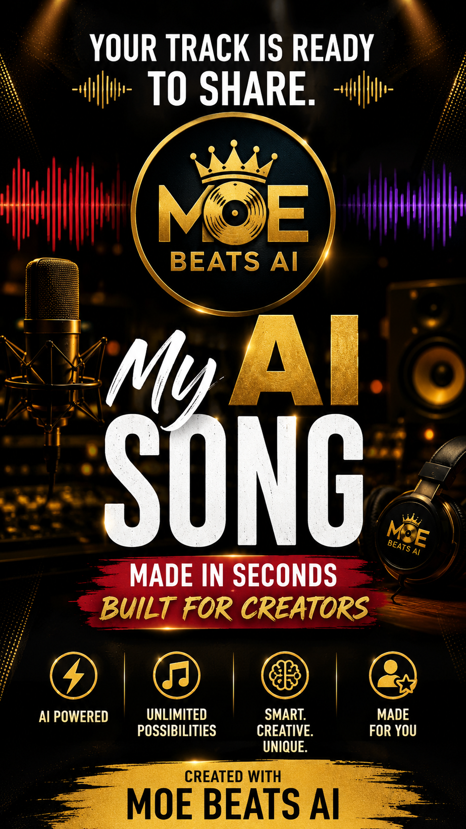 Created With MOE Beats AI - My AI Song